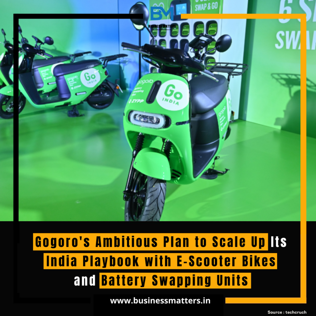 Gogoro's Ambitious Plan to Scale Up Its India Playbook with E-Scooter Bikes and Battery Swapping Units