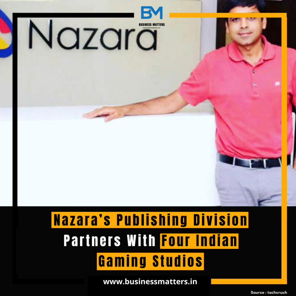 Nazara’s Publishing Division Partners With Four Indian Gaming Studios