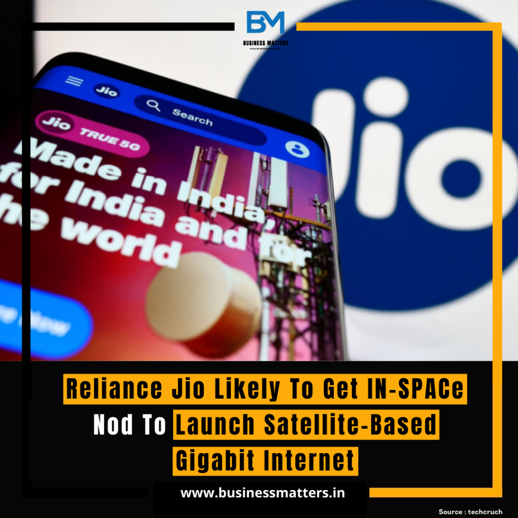 Reliance Jio Likely To Get IN-SPACe Nod To Launch Satellite-Based Gigabit Internet