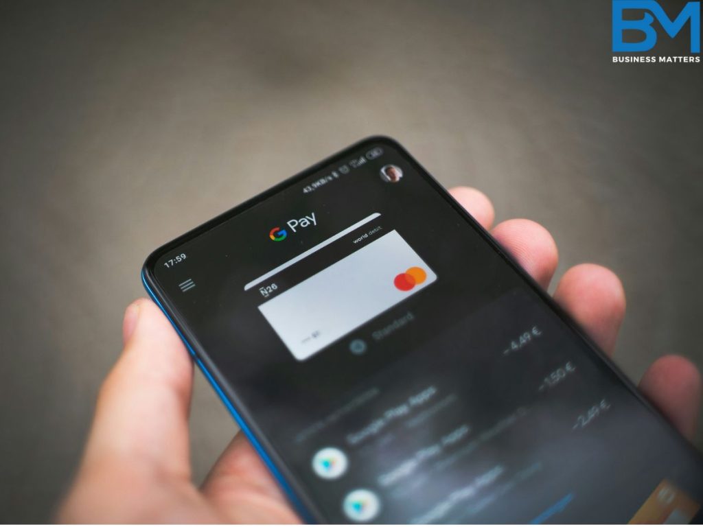 google pay gpay app online payment app interface shown in an smartphone