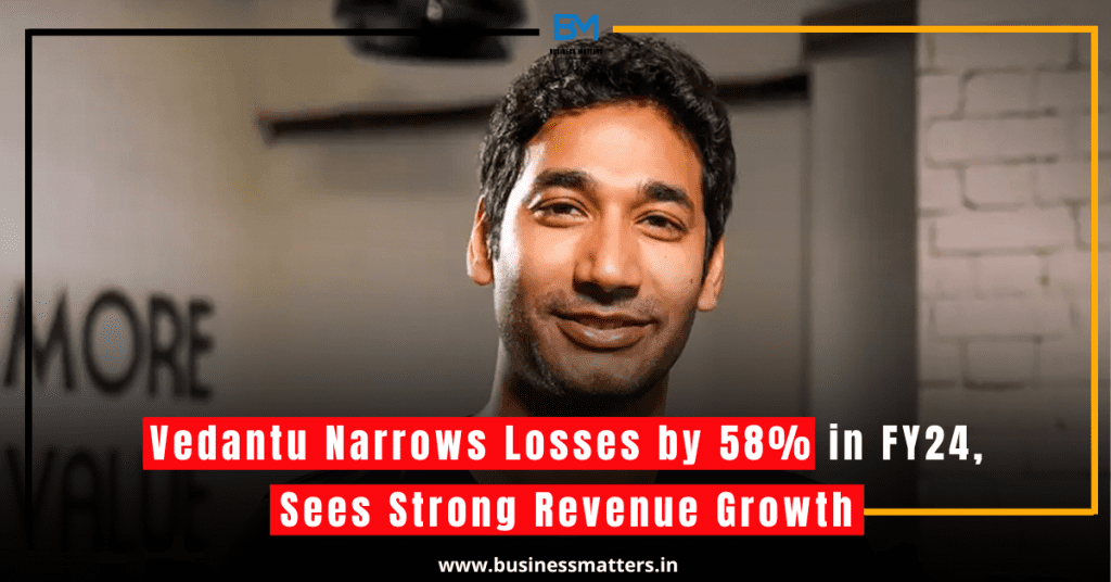 Vedantu Narrows Losses by 58% in FY24, Sees Strong Revenue Growth