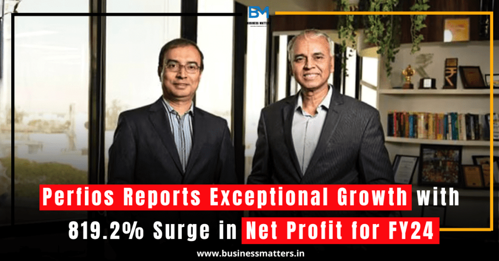 Perfios Reports Exceptional Growth with 819.2% Surge in Net Profit for FY24