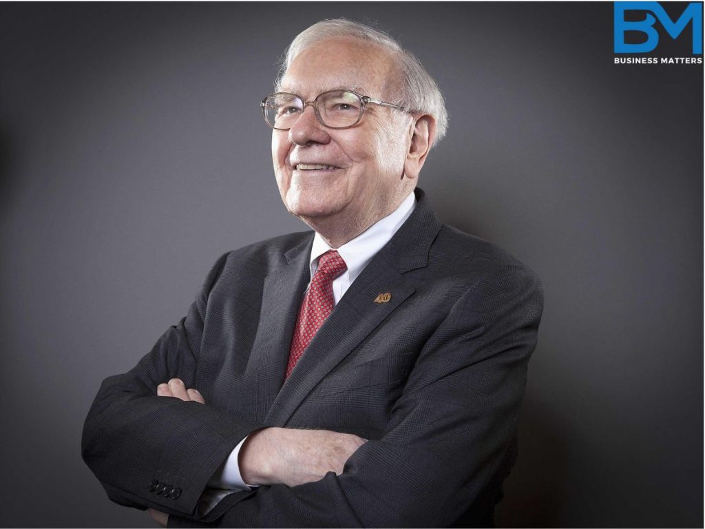 Warren Buffet - CEO of Berkshire Hathaway Smiling 