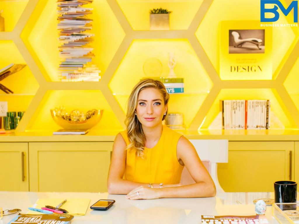 Whitney Wolfe Herd, founder of Bumble, a young women entrepreneur