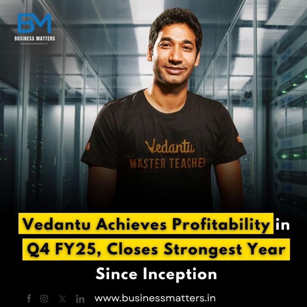 Vedantu Achieves Profitability in Q4 FY25, Closes Strongest Year Since Inception