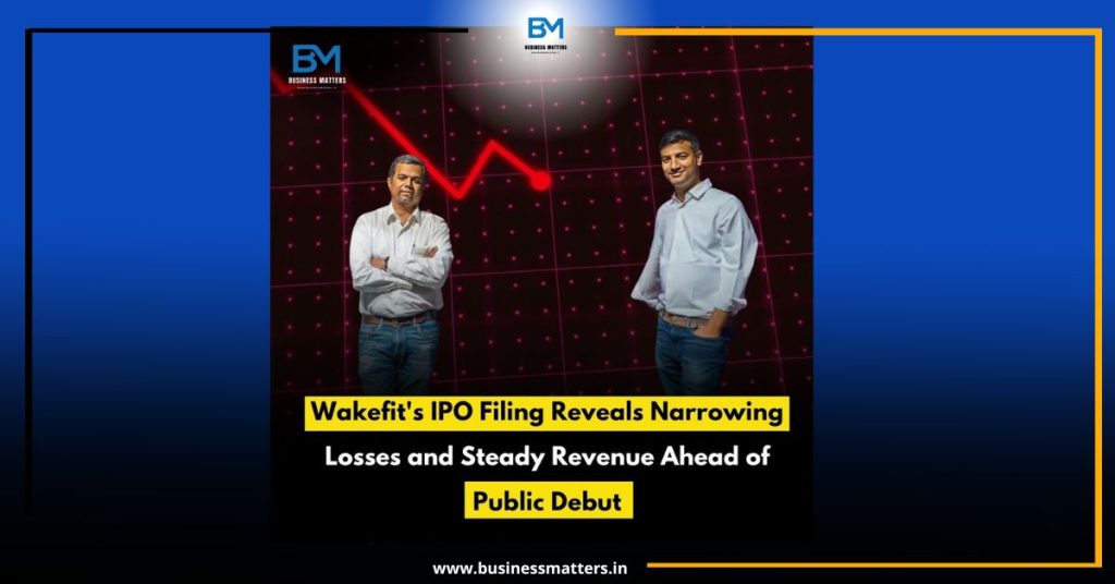 Wakefit's IPO Filing Reveals Narrowing Losses and Steady Revenue Ahead of Public Debut