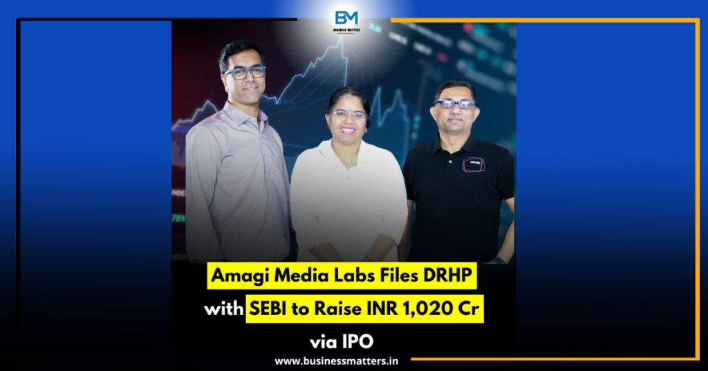 Amagi Media Labs Files DRHP with SEBI to Raise INR 1,020 Cr via IPO