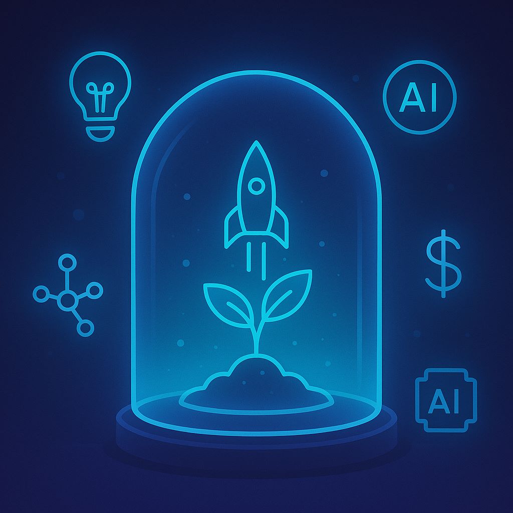 Futuristic Tech Incubator Chamber