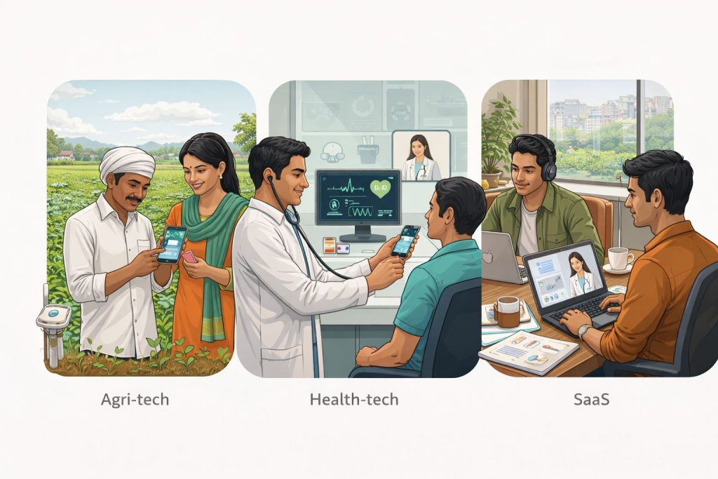 Indian startup sectors in Tier 2 cities