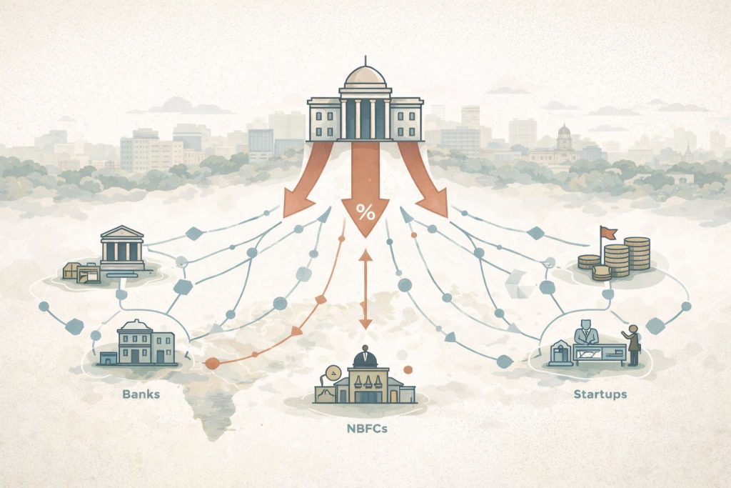 RBI rate cuts and startup funding in India