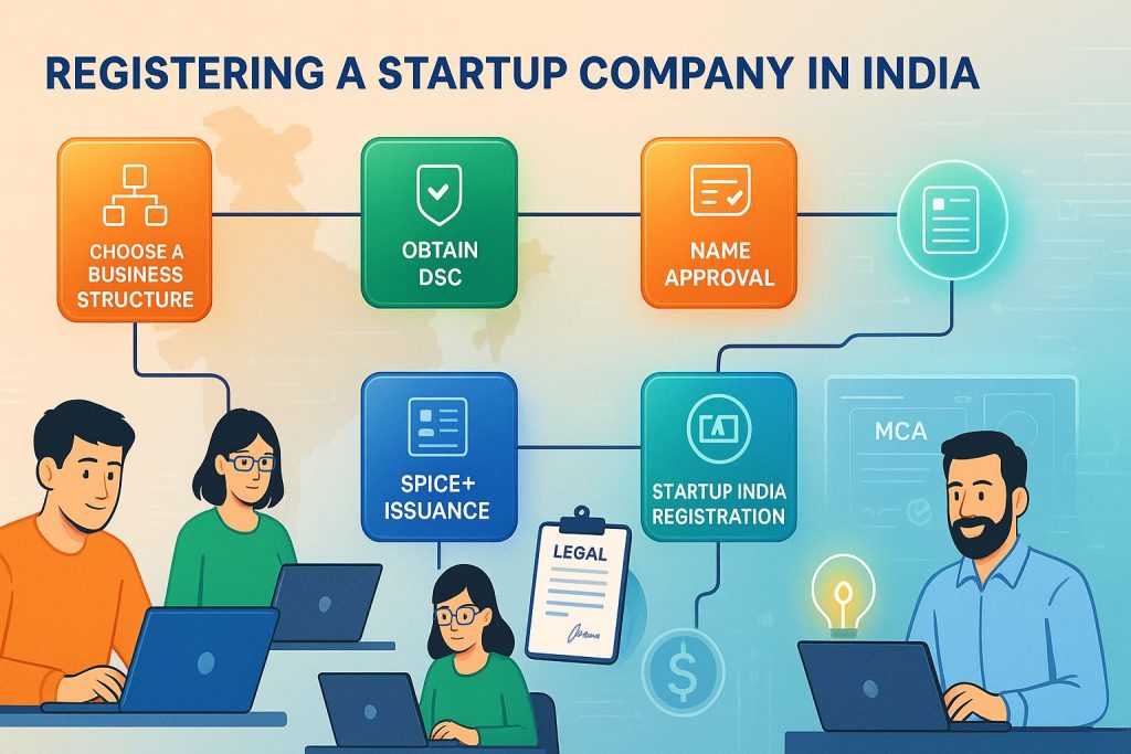 How to Register a Startup Company in India: A Complete Guide for 2025